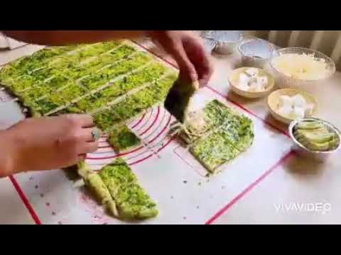 לחם שום אישי נתלש וחלק מילאתי בגבינות - טעים בטירוף