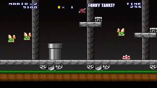 Tekte Geçerler Super Mario Forever Secrets Sırlar Funny Tanks? Komik Tanklar?
