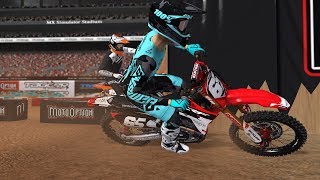 2019 MotoOption Supercross Round 9 Atlanta Supercross 250 Main Event | Mx Simulator