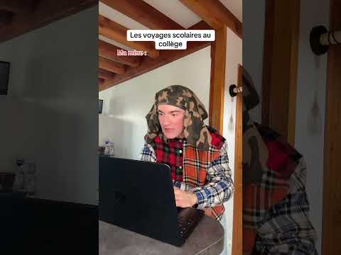 J’espère que j’étais pas le seul à détester les voyages scolaires au collège ?😂