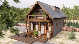 23'x49' (7x15m) The Most Beautiful 3-Bedroom Cabin - A Fantastic Escape.... by AVN Studio - House Design 22,572 views 2 months ago 10 minutes, 41 seconds