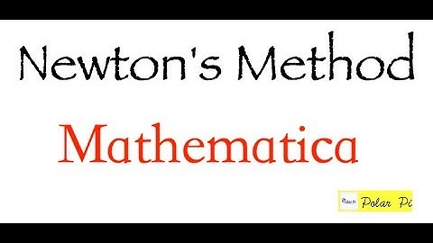 [Numerical Methods] -  Newton