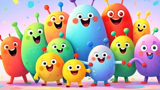 La Chanson Des Couleurs Rigolotes Comptine Éducative Pour Enfants Rouge Bleu Jaune Vert