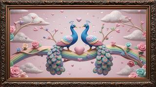 Soft Pastel Love Garden | Dreamy 4K Wall Art for Relaxing Rooms screenshot 4