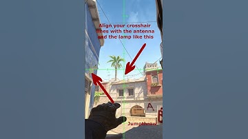 How to smoke PALACE from SHORT on Mirage #cs2 #csgo #esports #counterstrike #gaming #fyp #lineups