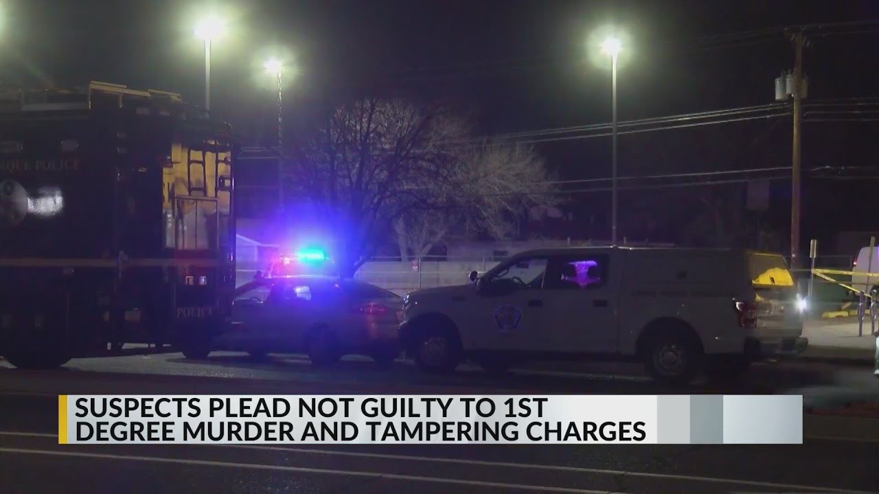 Suspects accused of killing teen at laundromat plead not guilty - YouTube