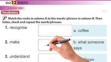 Tiếng Anh Lớp 6 || Unit 12 ROBOTS - A Closer Look 1 - Học Bài Ở Nhà