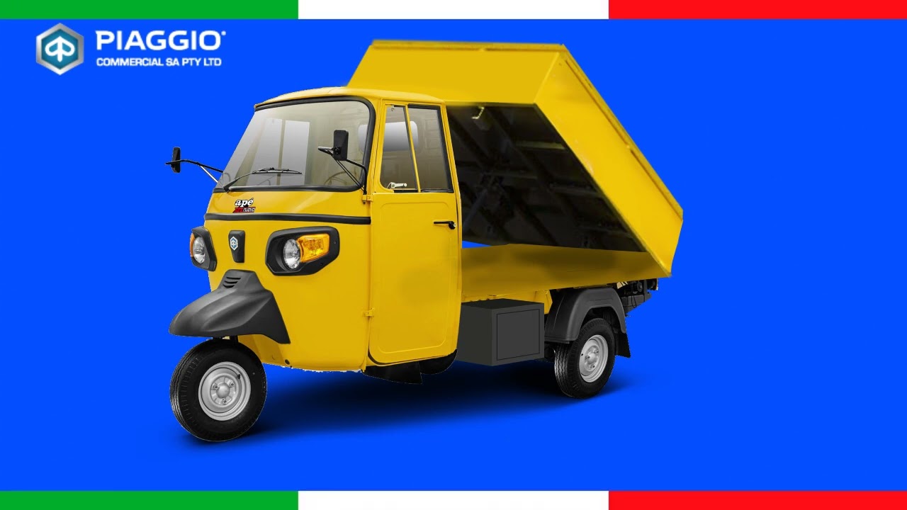 PIAGGIO Tuk Tuk Tipper - A Brand New Opportunity for SA Entrepreneurs! From R129,999.00