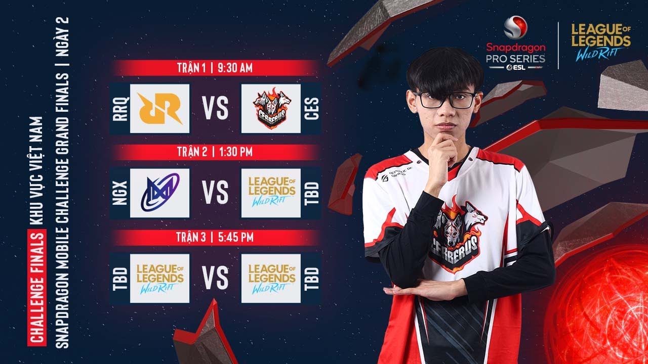 [VN] AP League of Legends Wild Rift Snapdragon Mobile Challenge Grand Finals Ngày 2 YouTube