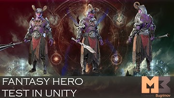 Fantasy Hero  Test In Unity