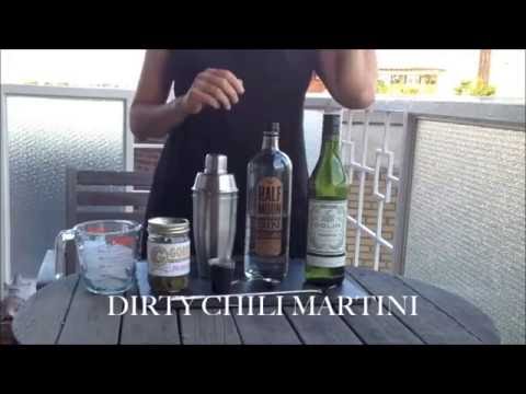 Dirty Chili Martini