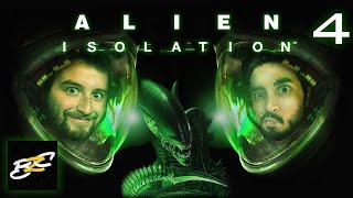 Alien or Deadly Space Cat | Alien Isolation | Pt.4 | BZC