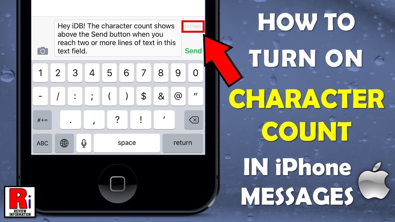 Tip of the Day: How to Turn on Character Count in Messages