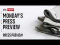Press Preview: A first look at Monday