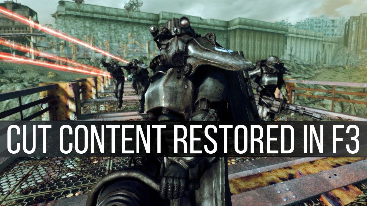 fallout 4 cut content restored