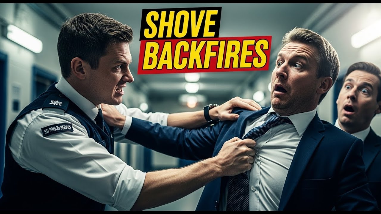 UK Prison Officer SHOVES Auditor… Instantly EXPOSED When Threat BACKFIRES