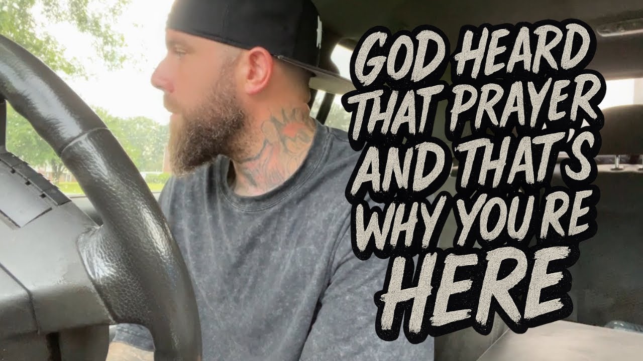 God Heard That Prayer and That’s Why You Are Here | Christian Motivation