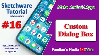 Custom dialog box in Sketchware screenshot 2