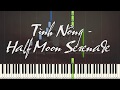 Tình Nồng Piano - Half Moon Serenade Piano - Naoko Kawai