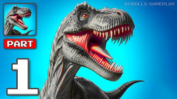 Dinosaur Universe - Gameplay Walkthrough Part 1 - Prehistoric Hunt Surviving the Wild (iOS, Android)