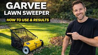How to Use GARVEE Lawn Sweeper + Real Results