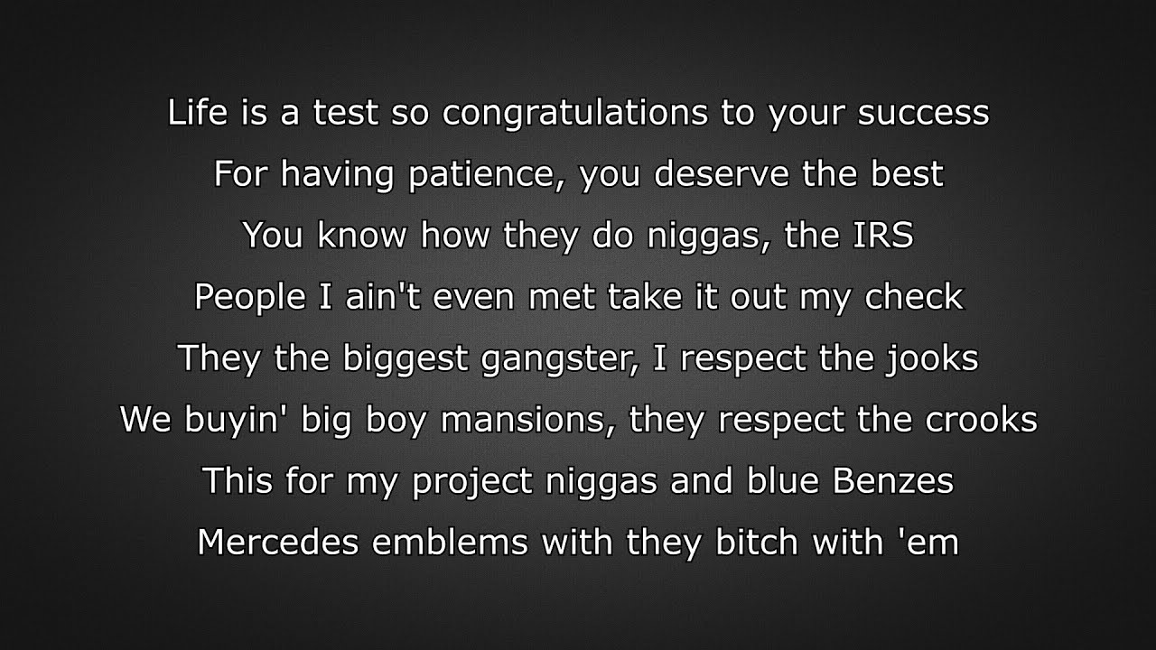 Nas - Blue Benz (Lyrics)