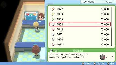 Where to find False Swipe TM in Pokémon Brilliant Diamond and Shining Pearl