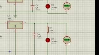 5V & 24V DC Power Supply in Proteus | Dual Output Power Supply Simulation