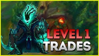 Level 1 Trading as Support! Thresh Coaching (League of Legends Patch 9.13)