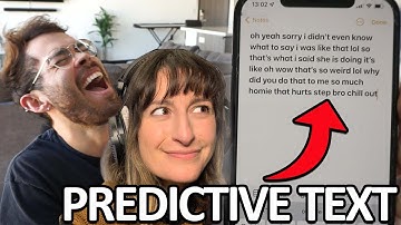 SONG CHALLENGE: Writing an ENTIRE SONG using predictive text