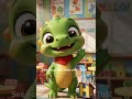Learn Letter H with Tofi 🦖🏠 #shorts