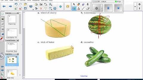 Lesson 1.3 Cross Sections of Solids