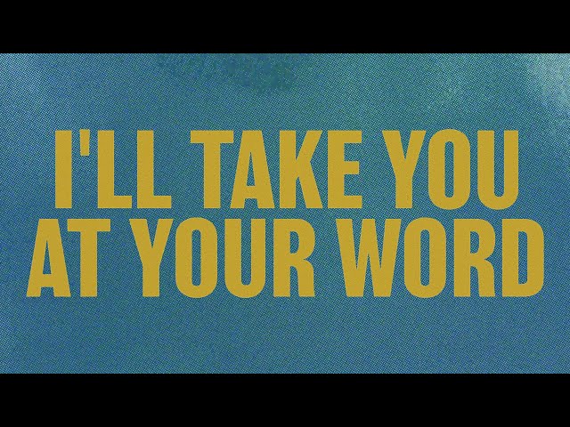 Cody Carnes - Take You At Your Word (Official Lyric Video) class=