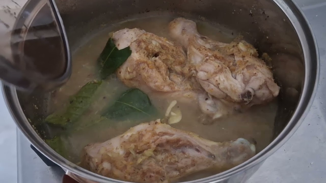 Masak ayam rempah buat buka puasa