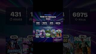 What’s your stats for the year 2023?!?!! Check them out at Fortnite.gg/y23 #fortnite#xboxseriessx