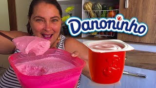 Receita de Danoninho Caseiro- Rende Muito