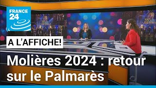 Molières 2024 : entre "4 211 km" et "Le cercle des poètes disparus", retour sur le palmarès