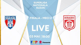 SUPERLIGA NATIONALA - FINALA - MECI 2 - CSA STEAUA BA BUCURESTI - CS DINAMO BUCURESTI