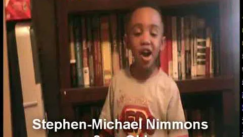 PSTRNIMMONSTV - Stephen-Michael Nimmons Singing to...