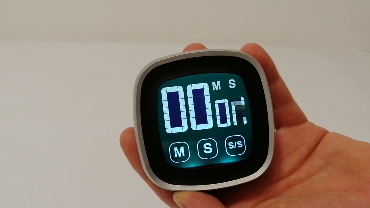 Digital kitchen timer with touch screen / Timer digital de bucatarie cu  touchscreen 