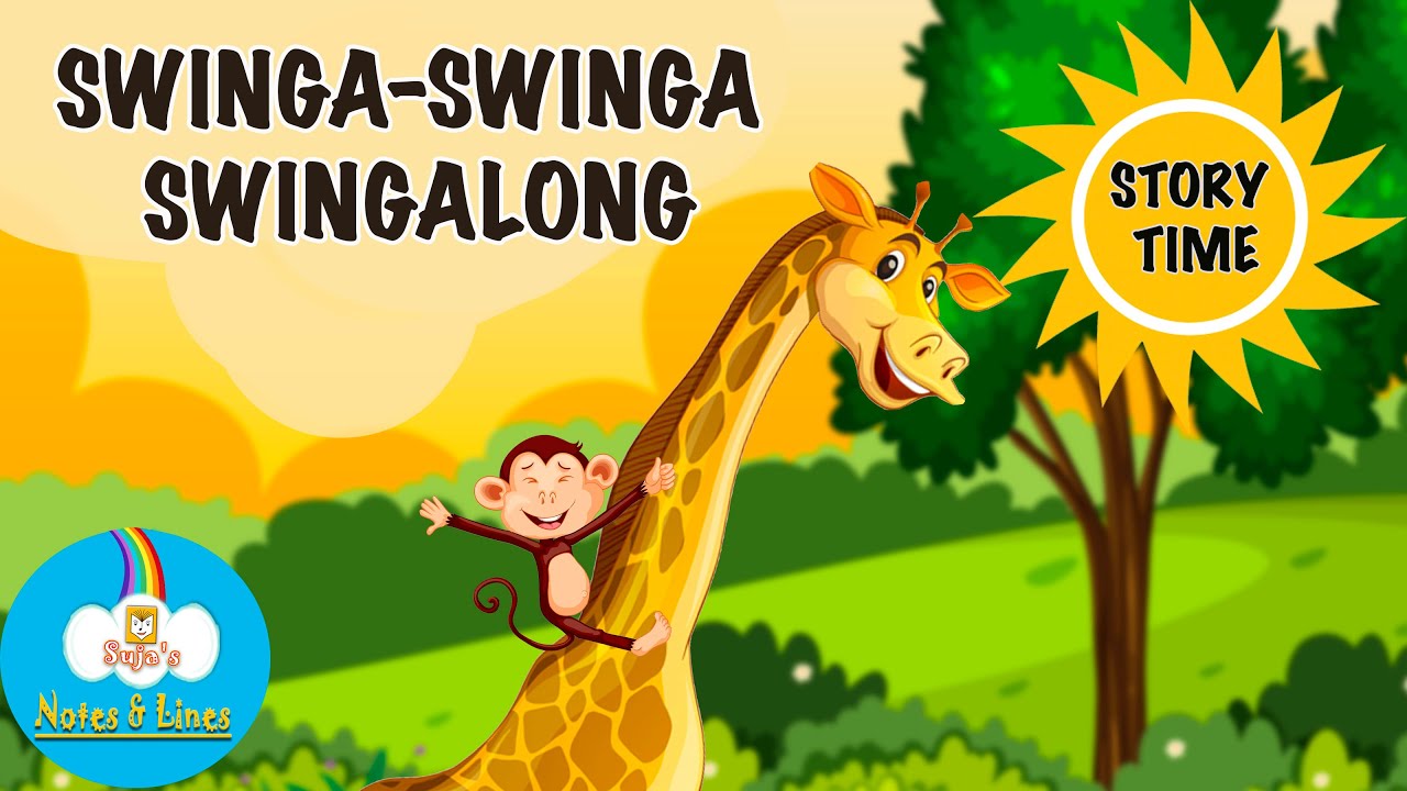 Swinga-Swinga-Swingalong ! | Funny Nursery Rhymes | Animal Song for ...
