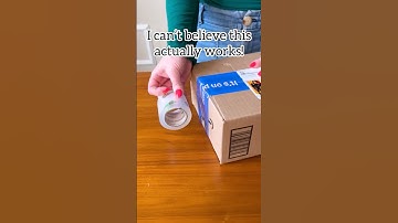 How to rip packing tape when you don