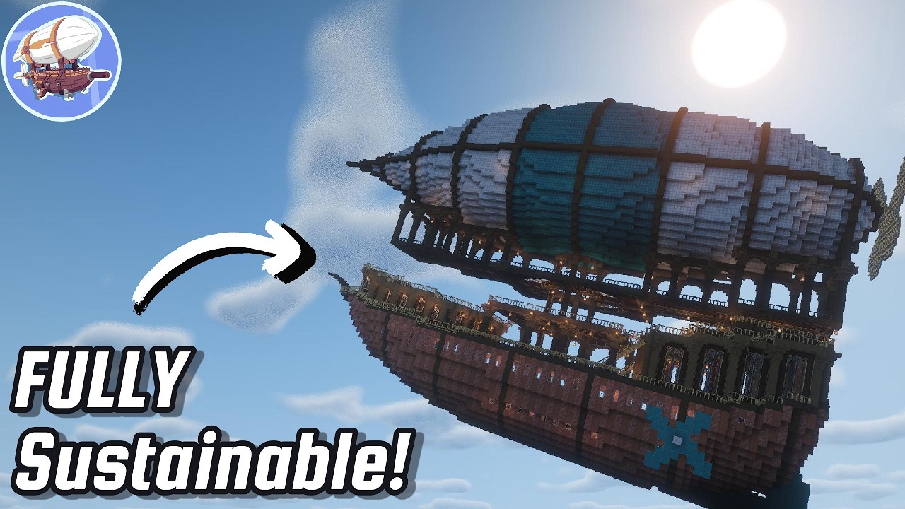 How to Build an Airship with Create Aeronautics! - YouTube
