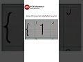 How this secret alphabet works