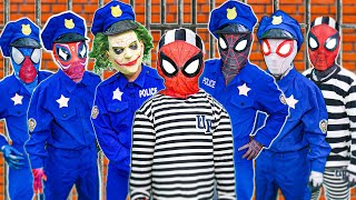 What If ALL COLOR SPIDER-MAN In 1 House? KID SPIDER MAN & JOKER Become a NEW HERO (Action Real Life)