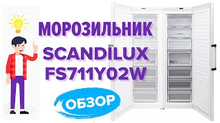 Морозильная Камера SCANDILUX FS711Y02W – ОБЗОР
