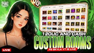 🔴PUBG MOBILE - 120 UC LIVIK & ERANGLE CUSTOM ROOMS 💗✨ screenshot 1