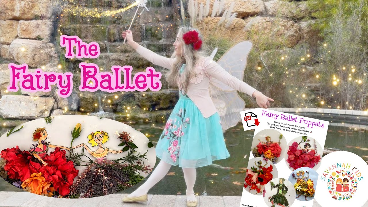 The Fairy Ballet Song - Ballerina Dance with Flower Princesses Animation Music for Children to Dance The Fairy Ballet Song - Ballerina Dance with Flower Princesses Animation Music for Children to Dance