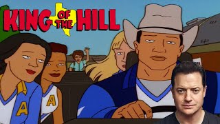 Brendan Fraser on King of the Hill