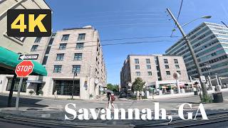 Savannah, Georgia, USA 🇺🇸 4K Drive